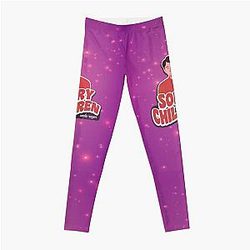 Naughty Uncle Roger, says... sorry children Leggings