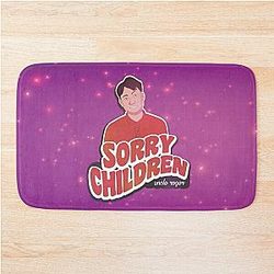 Naughty Uncle Roger, says... sorry children Bath Mat