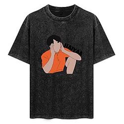 HAIYAA! PTTT2506 Washed  Uncle Roger T-Shirts