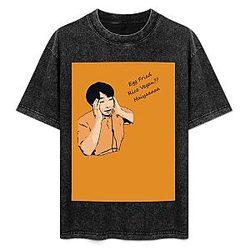 Vintage Design PTTT2506 Washed  Uncle Roger T-Shirts