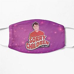 Naughty Uncle Roger, says... sorry children Flat Mask