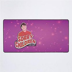 Naughty Uncle Roger, says... sorry children Desk Mat