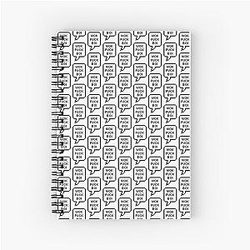 UNCLE ROGER "Wok Fuckboi"  Spiral Notebook