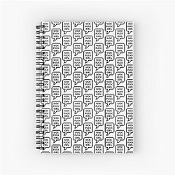 UNCLE ROGER "Wok Fuckgirl"  Spiral Notebook