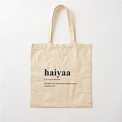 Uncle Roger Haiyaa Definition Essential  Cotton Tote Bag