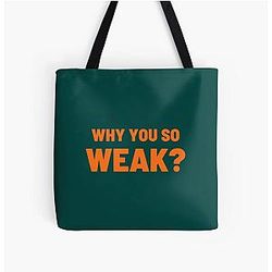 Why you so weak Uncle Roger   All Over Print Tote Bag