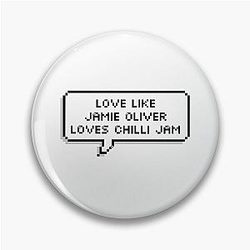UNCLE ROGER "Love Like Jamie Oliver"  Pin