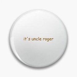 UNCLE ROGER "Uncle Roger" Orange Pin