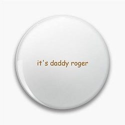 UNCLE ROGER "Daddy Roger" Orange Pin
