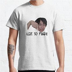 Uncle Roger Use Finga Classic T-Shirt