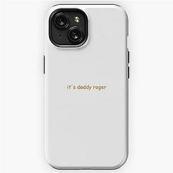 UNCLE ROGER "Daddy Roger" Orange iPhone Tough Case