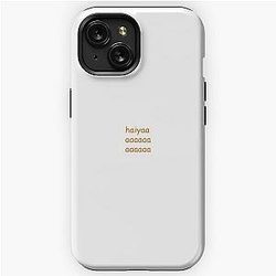 UNCLE ROGER "hiyaaaaa" Orange iPhone Tough Case