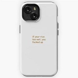 UNCLE ROGER "Too Wet" Orange iPhone Tough Case