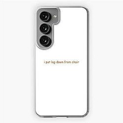 UNCLE ROGER "Leg" Orange Samsung Galaxy Soft Case