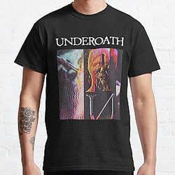 Underoath Face Melting   Classic T-Shirt RB2709