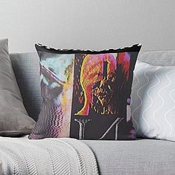 Underoath Face Melting Throw Pillow RB2709