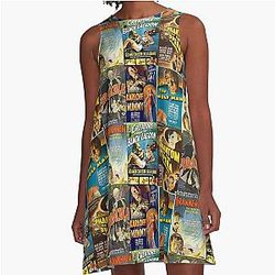 Universal Monsters A Line Dress