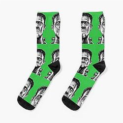 Universal Monsters - Frankenstein Socks cleaned up is: 

Universal Monsters Frankenstein Socks