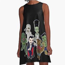 Universal Monsters A-Line Dress