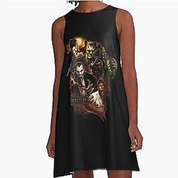 Halloween Horror Nights Universal Monsters A-Line Dress