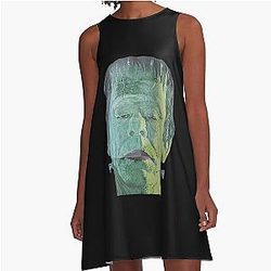 Frankenstein Universal Monster A-Line Dress