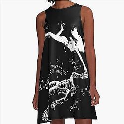 Love at first sight is a good thing even for monsters. Showoff your love for Universal Monsters with Kay and Creature Design on shirts, hoodies and more. A-Line Dress.