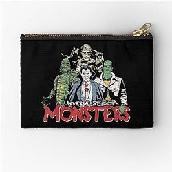 Universal Monsters Vintage Group Shot Zipper Pouch