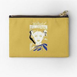 Universal Monsters The Bride Frankenstein Illustrated Zipper Pouch