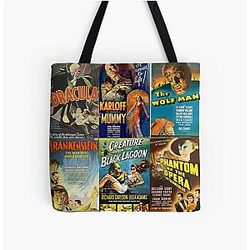 Universal Monsters Tote Bag