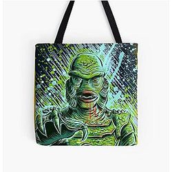 Creature from the Black Lagoon Art Print All Over Print Tote Bag