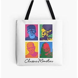 Universal Monsters Classic Box Universal All Over Print Tote Bag