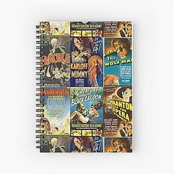 Universal Monsters Notebook
