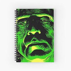 Frankenstein's Monster Vintage Universal Monsters Spiral Notebook