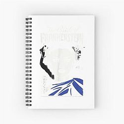Universal Monsters The Bride Frankenstein Illustrated Spiral Notebook