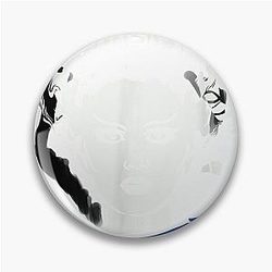 Universal Monsters The Bride of Frankenstein Illustrated Pin