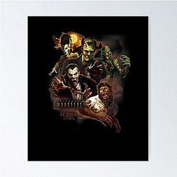 Halloween Horror Nights Universal Monsters Poster
