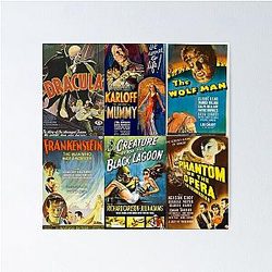 Universal Monsters Poster