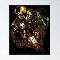 Halloween Horror Nights Universal Monsters Poster