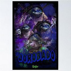 Turtle Universal Monsters Leonardo Poster