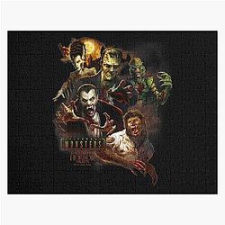 Halloween Horror Nights Universal Monsters Jigsaw Puzzle