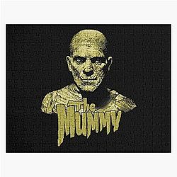Universal Monsters The Mummy Dark Portrait Jigsaw Puzzle
