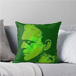 Frankenstein's Monster Vintage Universal Monster Throw Pillow