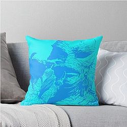 Creature from the Black Lagoon Vintage Universal Monster Throw Pillow