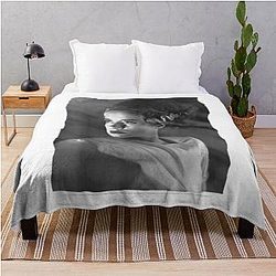 Universal Monsters Bride Frankenstein Classic Portrait Throw Blanket