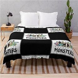 Universal Monsters Throw Blanket