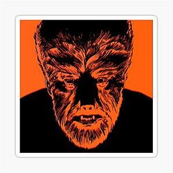 Beware the Wolfman Vintage Universal Monsters Sticker
