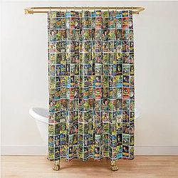 Universal Monsters Poster Curtain