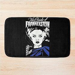Universal Monsters The Bride of Frankenstein Illustrated Bath Mat