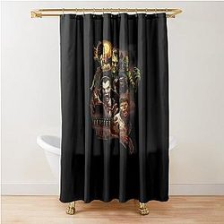 Halloween Horror Nights Universal Monsters Shower Curtain