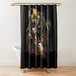 Universal Monsters Halloween Horror Nights Shower Curtain